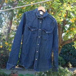 H&M Denim Over Shirt Jacket